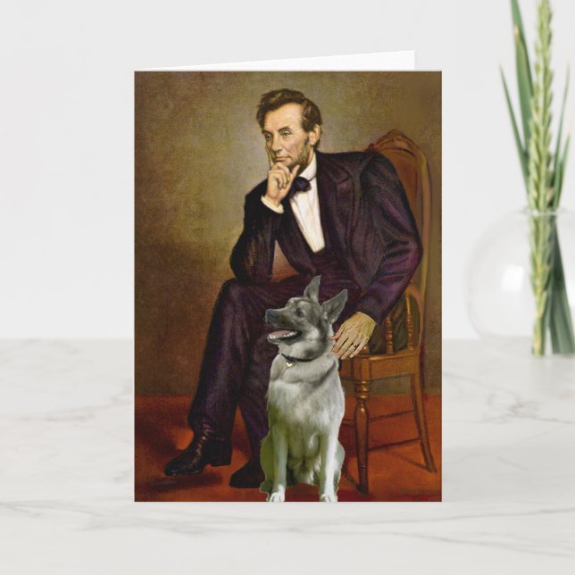 Tarjeta Lincoln - Elkhound noruego (Anverso)