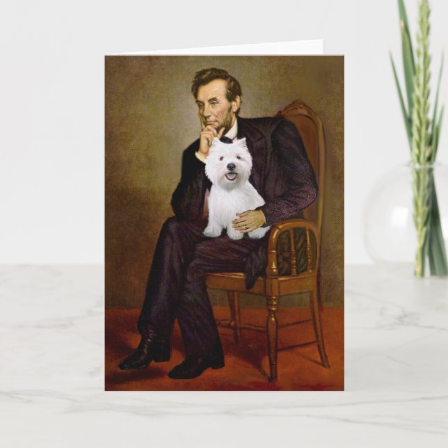 Tarjeta Lincoln - Westie 2 (Anverso)