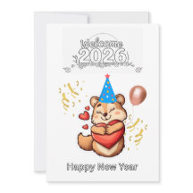Linda Ardilla Dulces Sueños – Feliz Año Nuevo 2