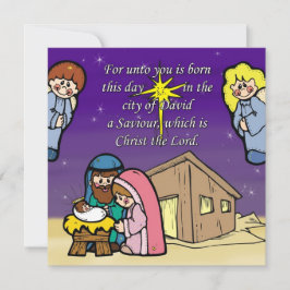 Tarjeta linda de la invitación de la escena de la
