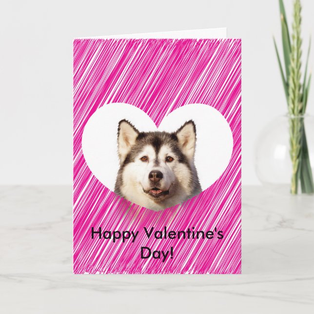 Tarjeta linda del el día de San Valentín del (Anverso)