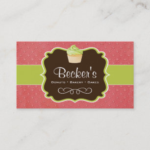 Tarjeta linda y de WhimsicalBakery de visita