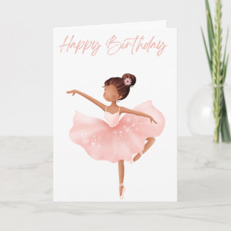 Tarjeta Lindas y Elegantes Jóvenes Bailarinas