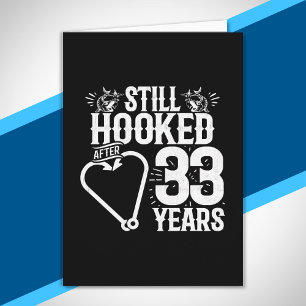 Tarjeta Lindo 33 Aniversario Parejas Casadas 33 Años