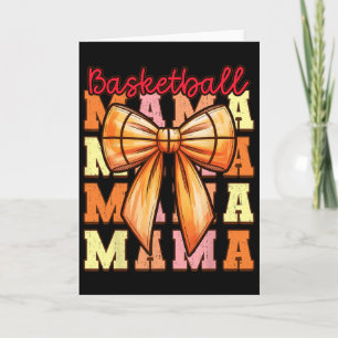 Tarjeta Lindo Coqueto Lazo Día de Juego Sketll Mama Para M