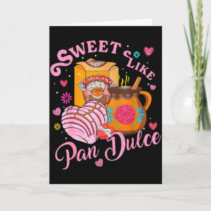 Tarjeta Lindo Dulce Como Pan Dulce Pan Español Mexicano Va