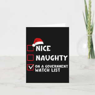 Tarjeta Lindo Malvado En Una Lista De Vigilancia Del Gobie