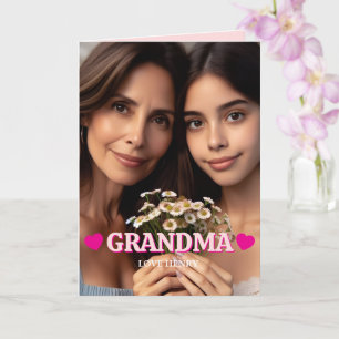 Tarjeta Lindo recuerdo personalizado con foto regalo para