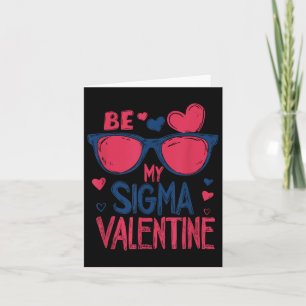 Tarjeta Lindo Sé Mi Sigma San Valentín Rizz Día Del Corazó