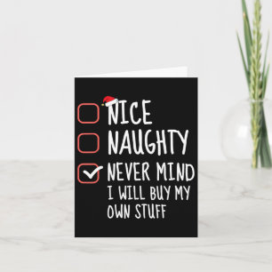 Tarjeta Lindo Travieso No Importa Compraré Mis Propias Cos