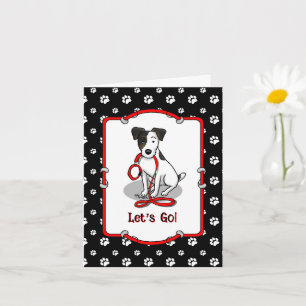 Tarjeta Lindo ¡Vamos! Jack Russell Terrier (tri-color 1)