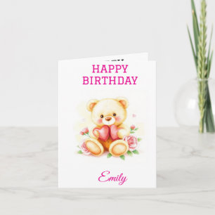 Tarjeta lindos citas de cumpleaños para niños