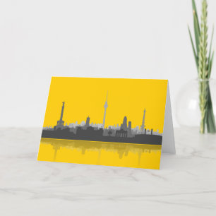 Tarjeta Línea aérea de Berlín Grußkarte/Klappkarte