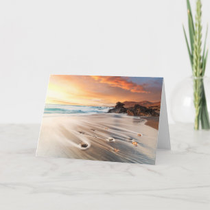 Tarjeta Línea costera Islas Canarias, España