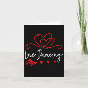 Tarjeta Línea de baile de línea 1