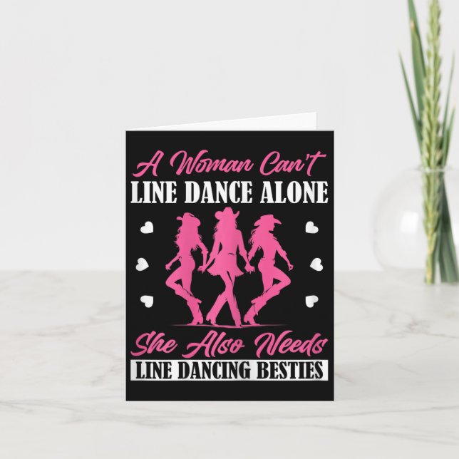 Tarjeta Línea de baile de línea 3 (Anverso)