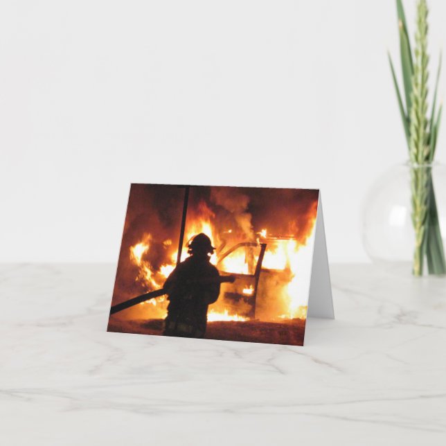 Tarjeta Línea de control de incendios (Anverso)