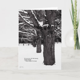 Tarjeta Línea del arce: Cita de Emerson