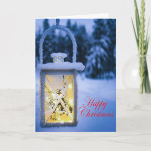 Tarjeta Linterna de navidades