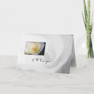 Tarjeta Lirio de Calla Nuestro Aniversario