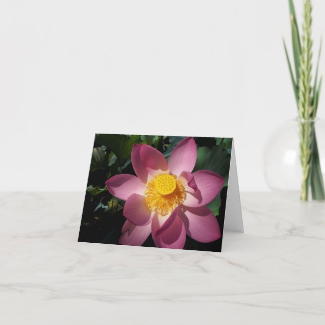 Tarjeta Lirio gigante Notecard (Anverso)