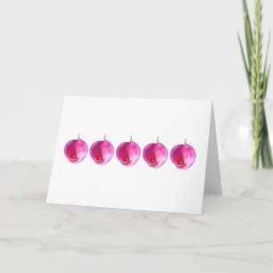 Tarjeta Lirios rosas