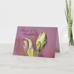 Tarjeta Lisianthus 5577- personalizar en cualquier ocasión