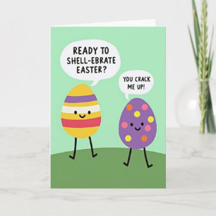 Tarjeta lista para celebrar la Pascua