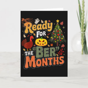 Tarjeta Listo Para Los Meses Ber Amante Del Otoño Otoñal