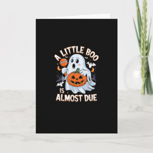 Tarjeta Little Boo Está Casi a Punto Dulce Embarazo de Hal