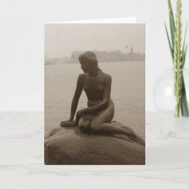 Tarjeta Little mermaid (Anverso)