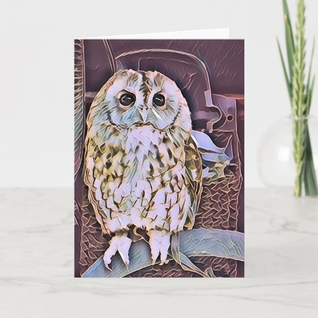 TARJETA LITTLE OWL (Anverso)