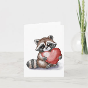 Tarjeta Little Raccoon