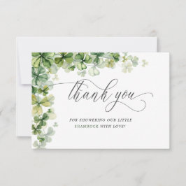 Tarjeta Little Shamrock Spring Bridal Shower