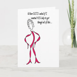 TARJETA LIVIN' CON CÁNCER