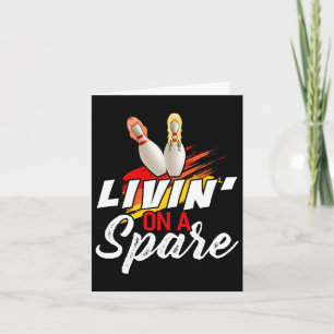 Tarjeta Livin En Un Funny Bowlin De La Camisas De Repuesto