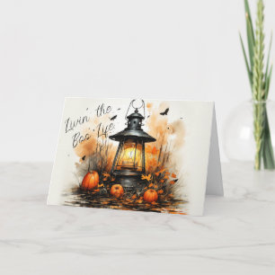 Tarjeta Livin' the Boo Life Halloween Birday Card