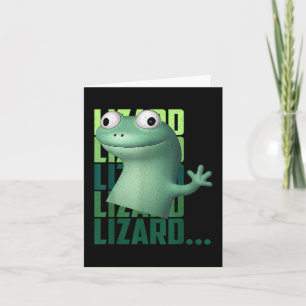 Tarjeta Lizard Lizard Lizard Graciosa Meme camiseta_2.png