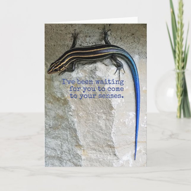 Tarjeta Lizard (Skink) (Anverso)