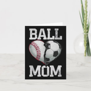Tarjeta Ll Mom Fútbol Vender Deportes Partido Día Seguidor