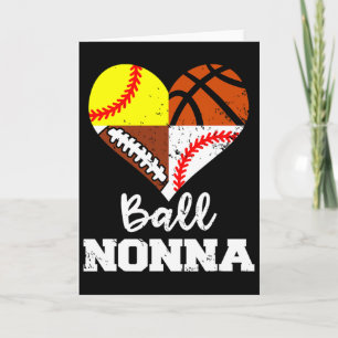 Tarjeta Ll Nonna Footll Vende Softll Sketll Nonna