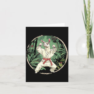 Tarjeta Llama de Karate MMA Kickboxing Forest Taekwondo