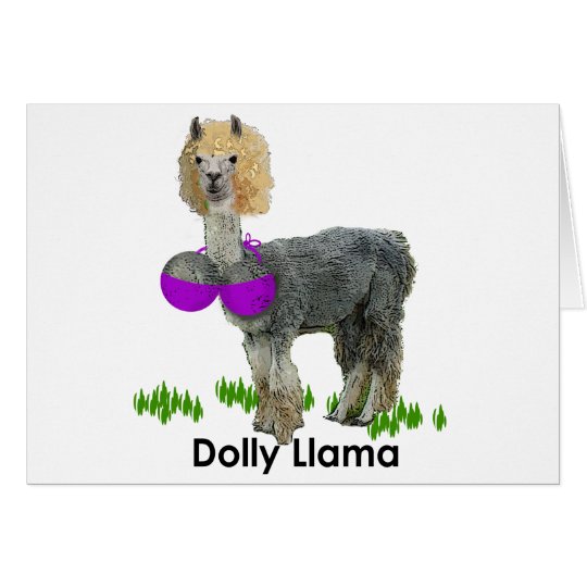 Tarjeta Llama del carro