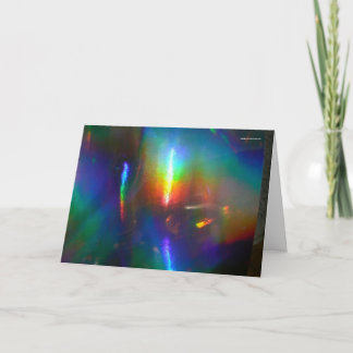 Tarjeta Llama holográfica
