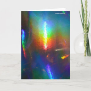 Tarjeta Llama holográfica