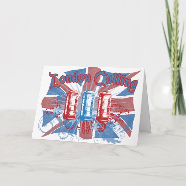 Tarjeta Llamada de Londres (Anverso)