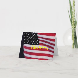 Tarjeta llamada para servir