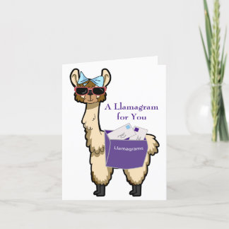 Tarjeta Llamagram para todas las ocasiones