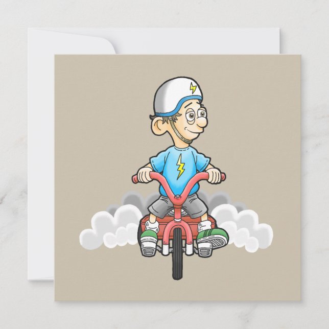 Tarjeta Llamando a Todos los Motociclistas (Anverso)