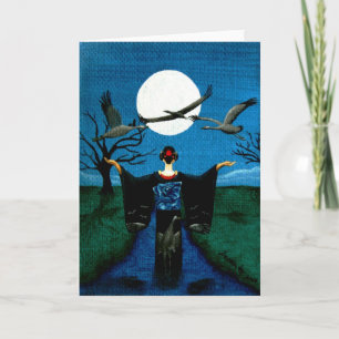 Tarjeta "Llamando todas las grúas "